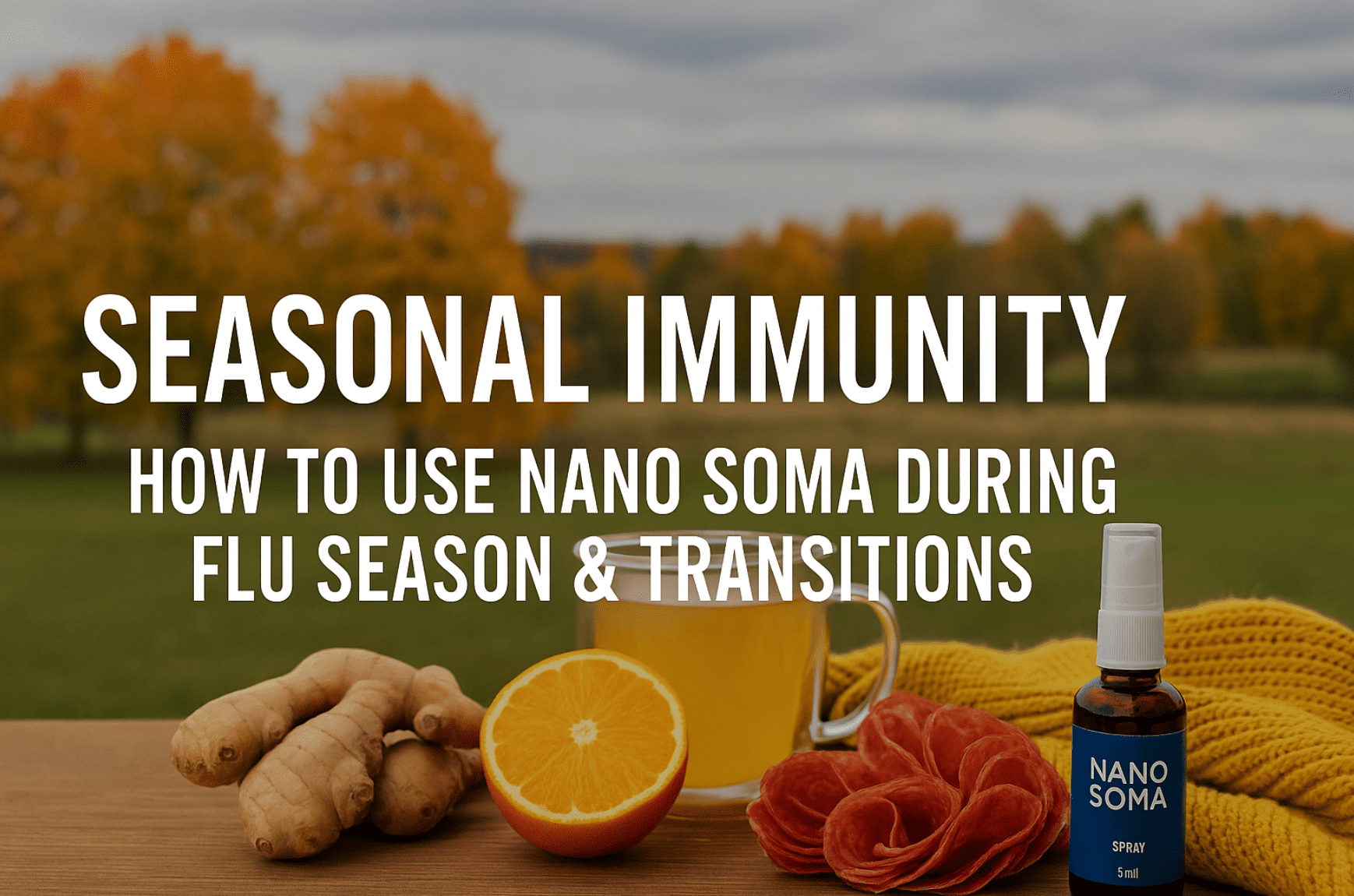 Nano Soma Bottle – Immune Support Supplement